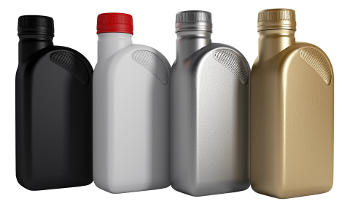czarna butelka plastikowa, srebrna butelka plastikowa, z�ota butelka plastikowa, plastikowa butelka po oleju, butelka po oleju silnikowym, litrowa butelka po oleju