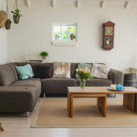 pok�j, sofa, meble, �awa